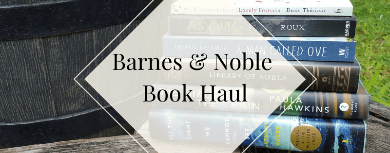 Barnes & Noble Book Haul header