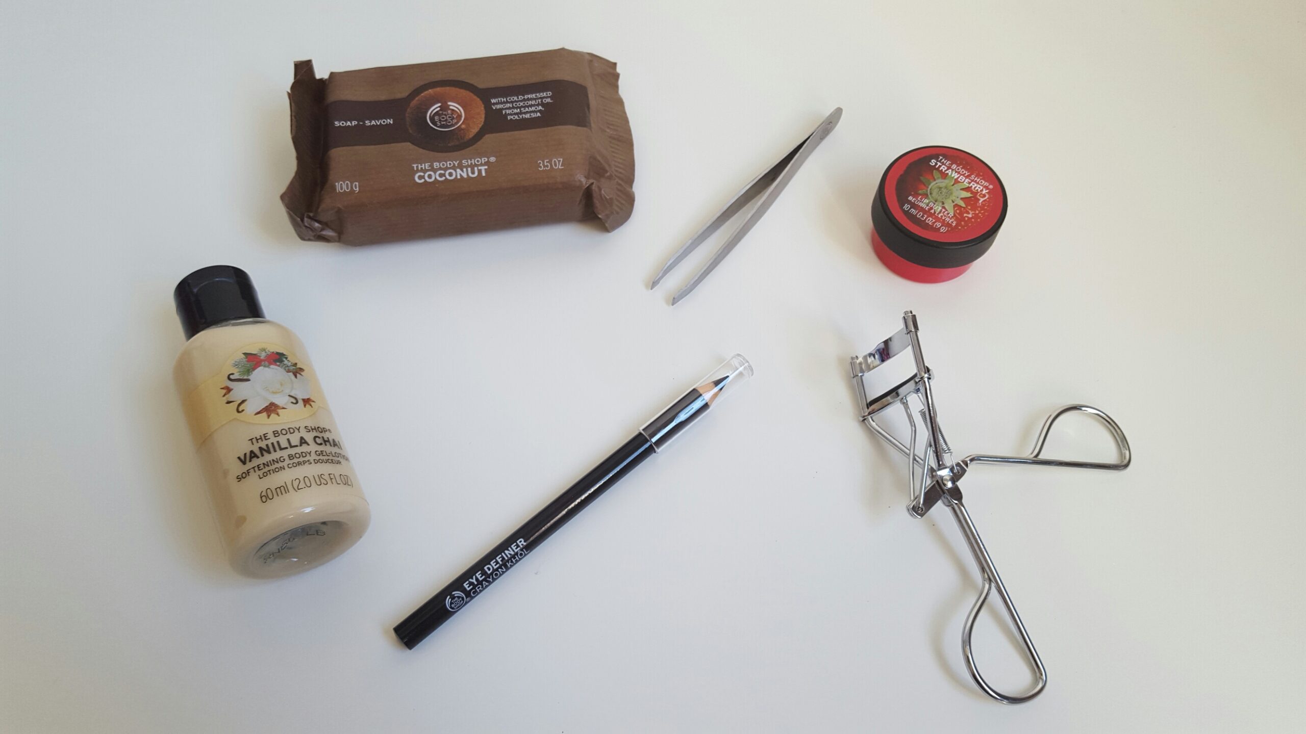 The next 6 items in The Body Shop Advent Calendar 