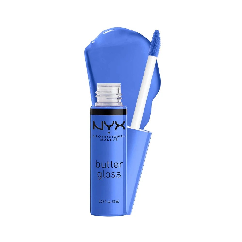 The NYX Butter Gloss in Blueberry Tart