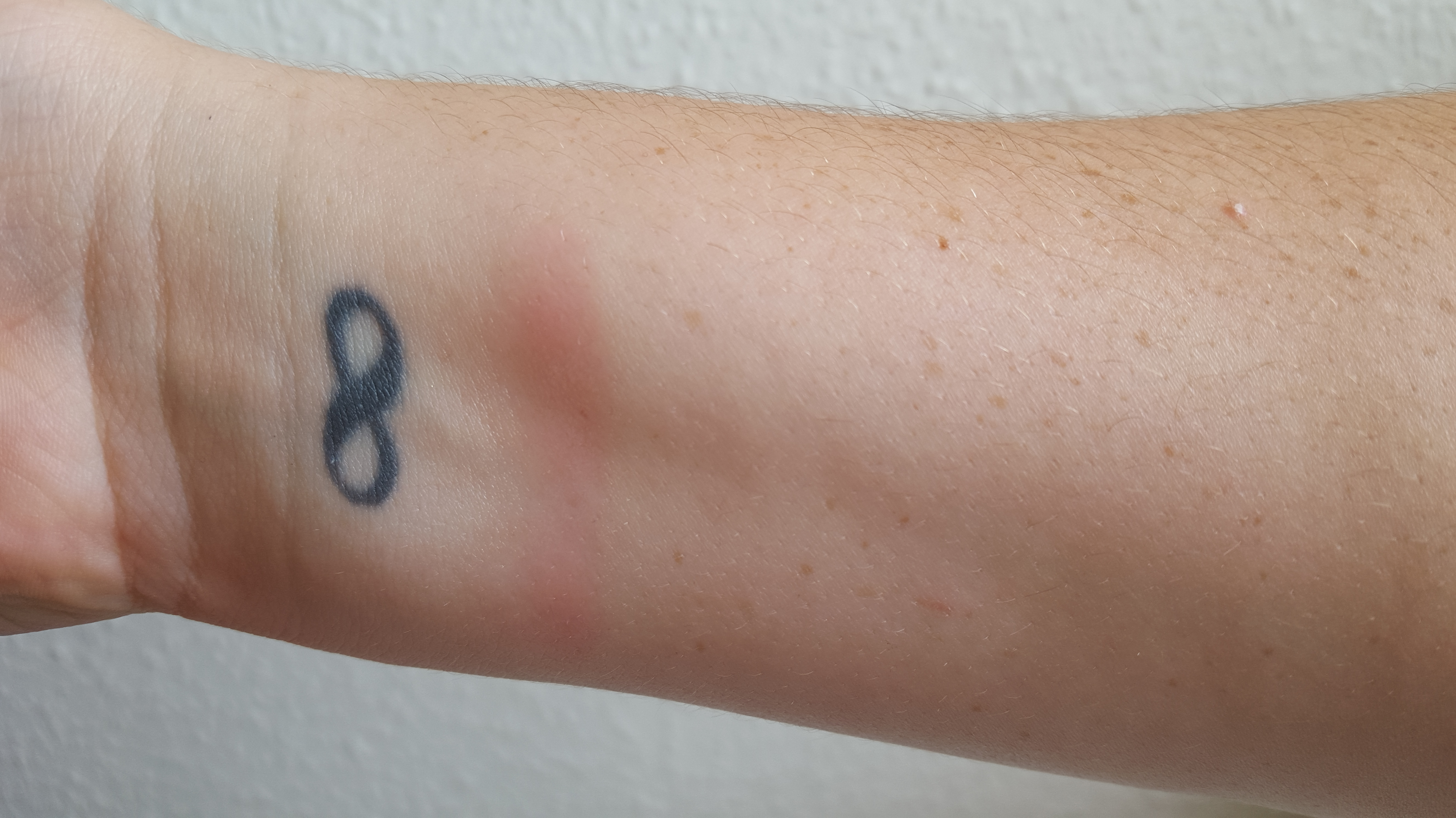 Swatch of the Teeez Cosmetics Objects of Affection Lip Balm in Vanilla Sky