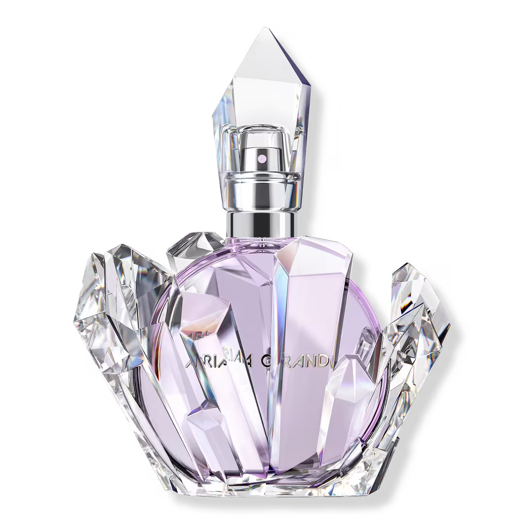 The R.E.M. perfume which is in a purple crystal cluster shape
