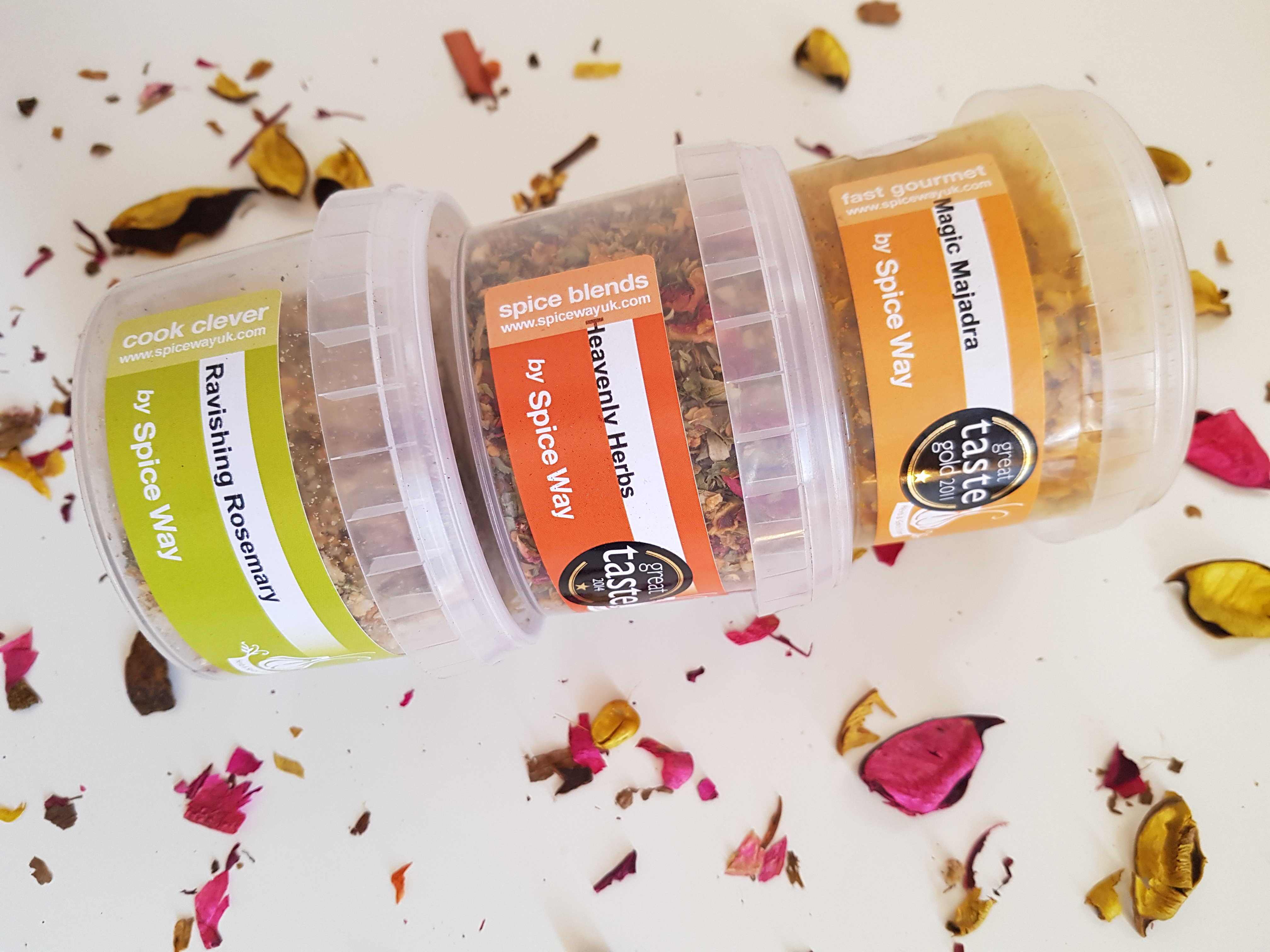 The Magic Majadra, Heavenly Herbs, and Ravishing Rosemary spices from Spice Way