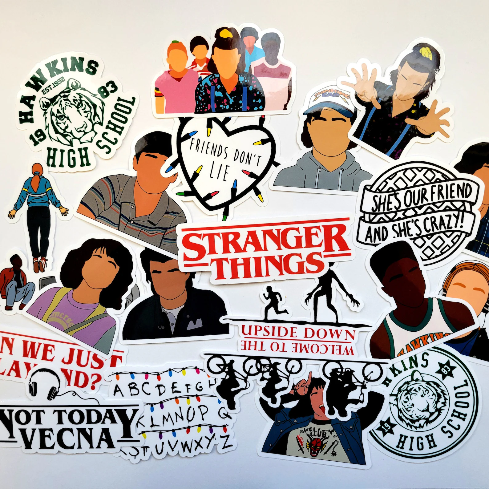 Stranger Things stickers