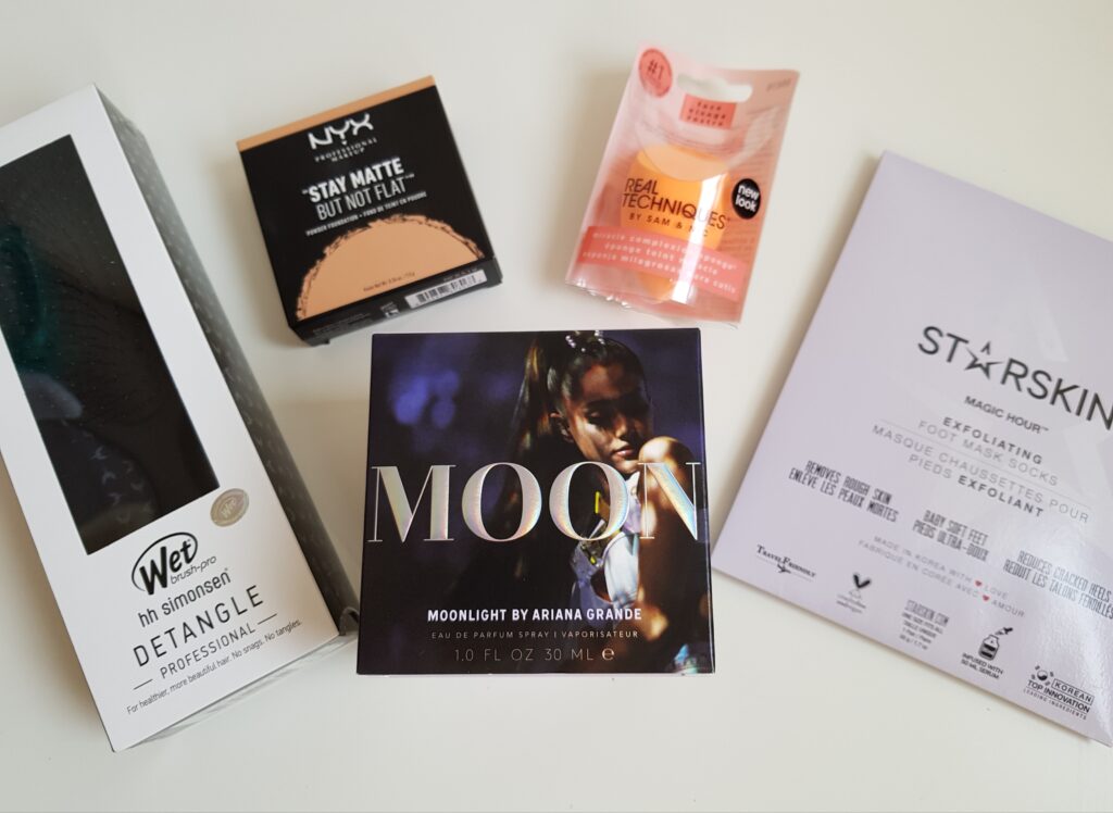 The beauty products I purchased from Matas