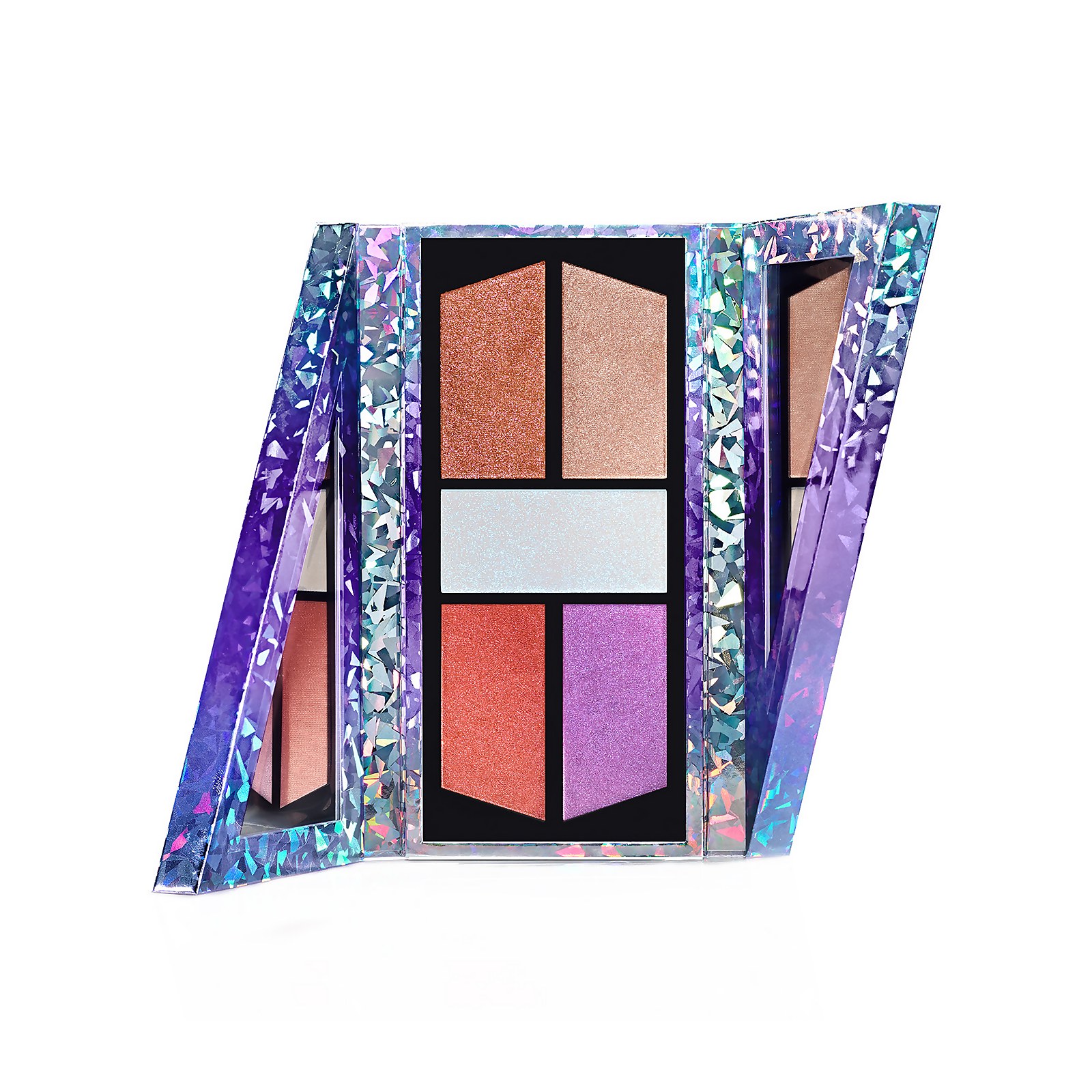 the becca x barbie ferriera prismatica face palette