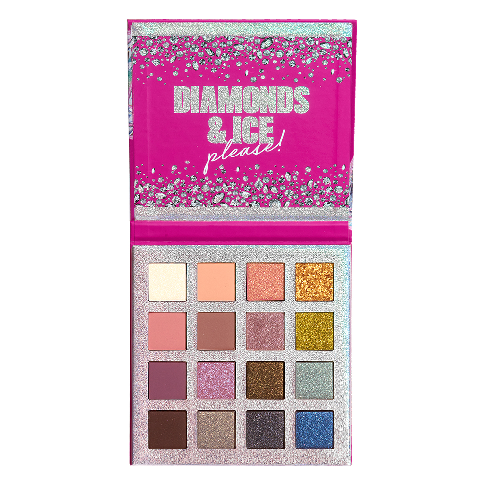 the nyx diamonds & ice mega palette