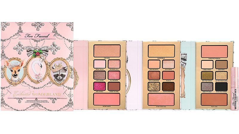 the too faced enchanted wonderland makeup set