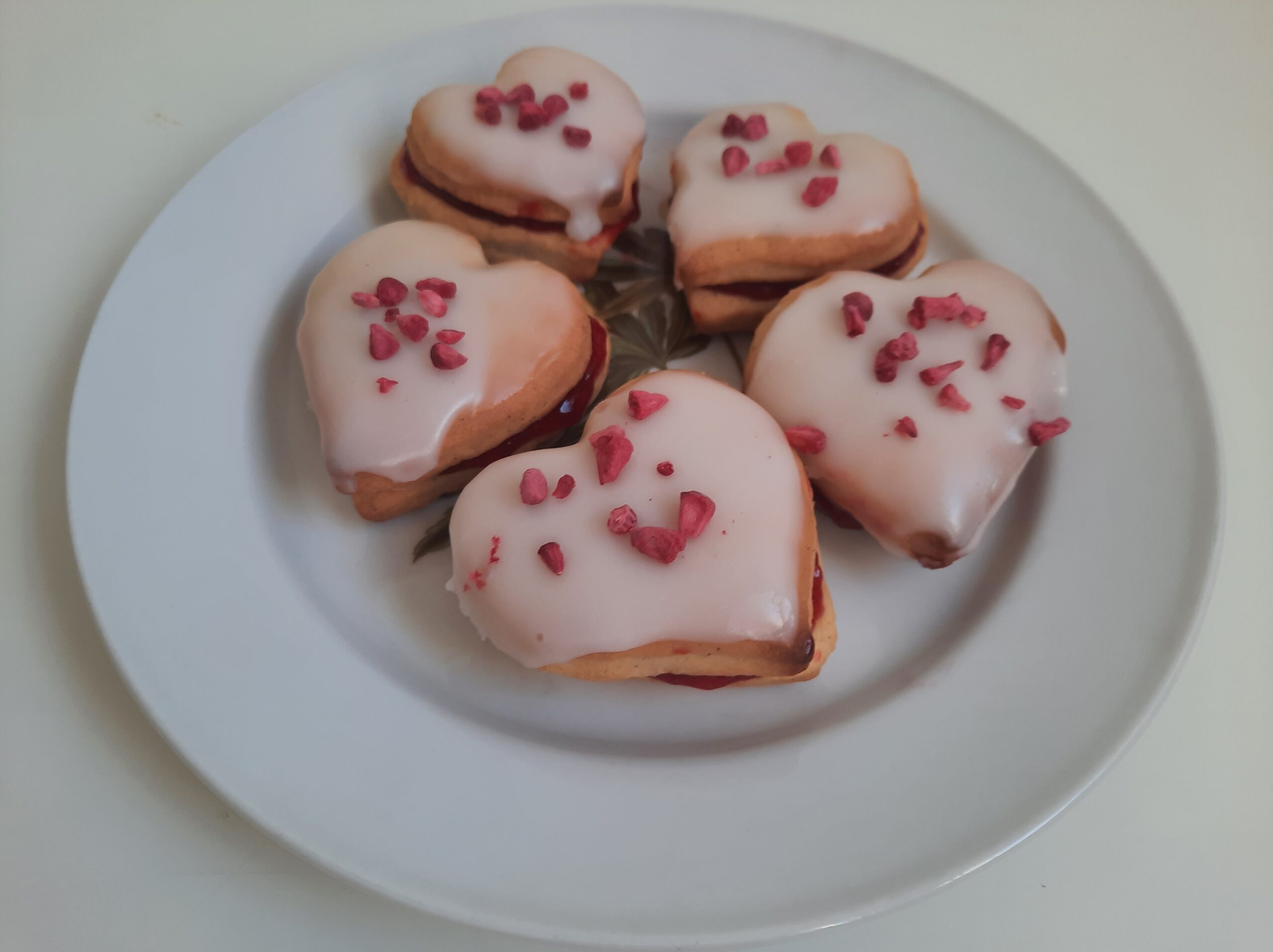 Valentine's Day Danish Dessert Hindbærsnitter Recipe