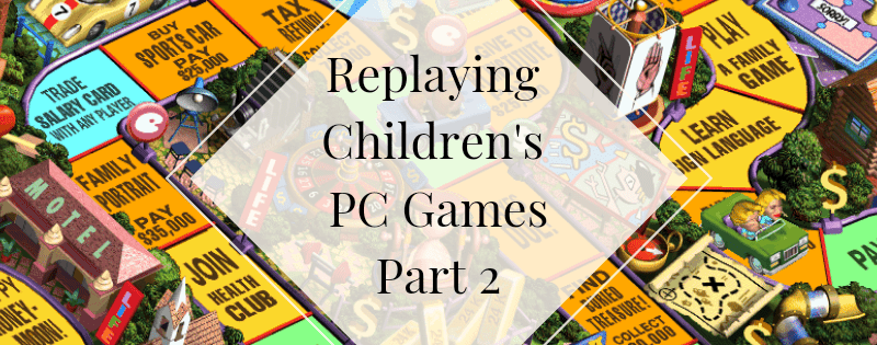 replaying children's pc games part 2 header