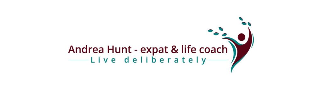 The logo for Andrea Hunt's website