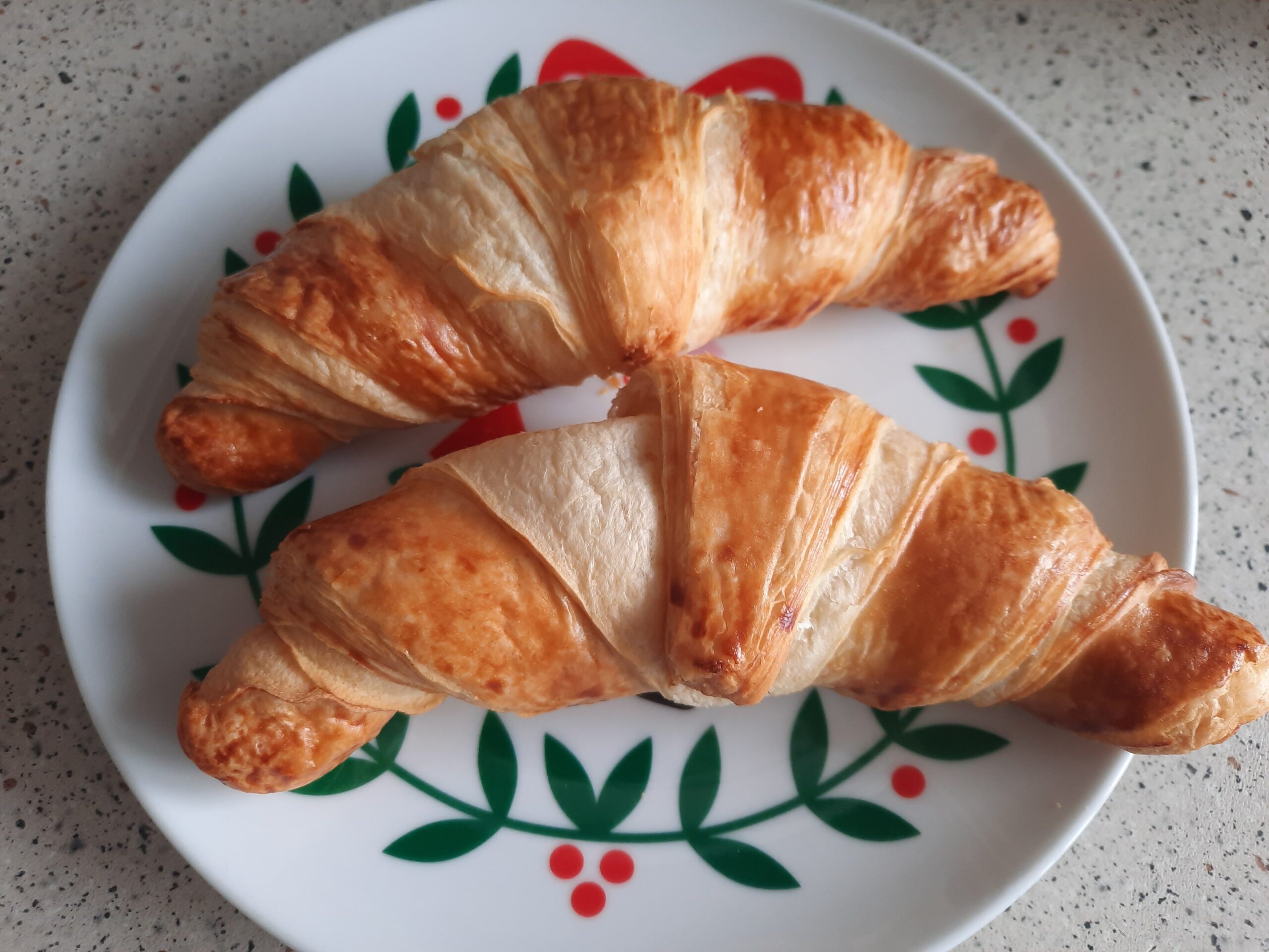 Frozen croissants I heated up in the air fryer