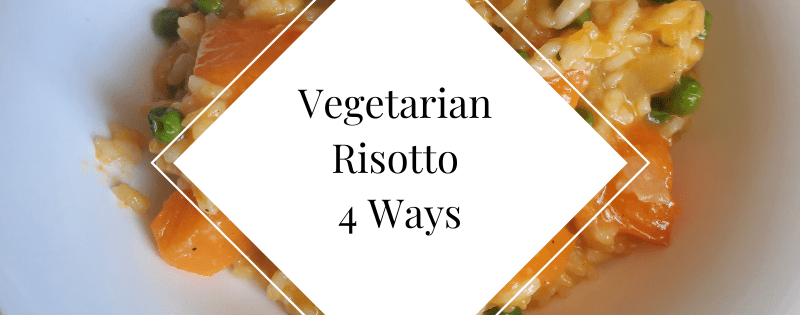 Vegetarian Risotto 4 Ways header