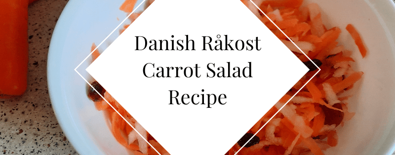 Danish råkost carrot salad recipe header