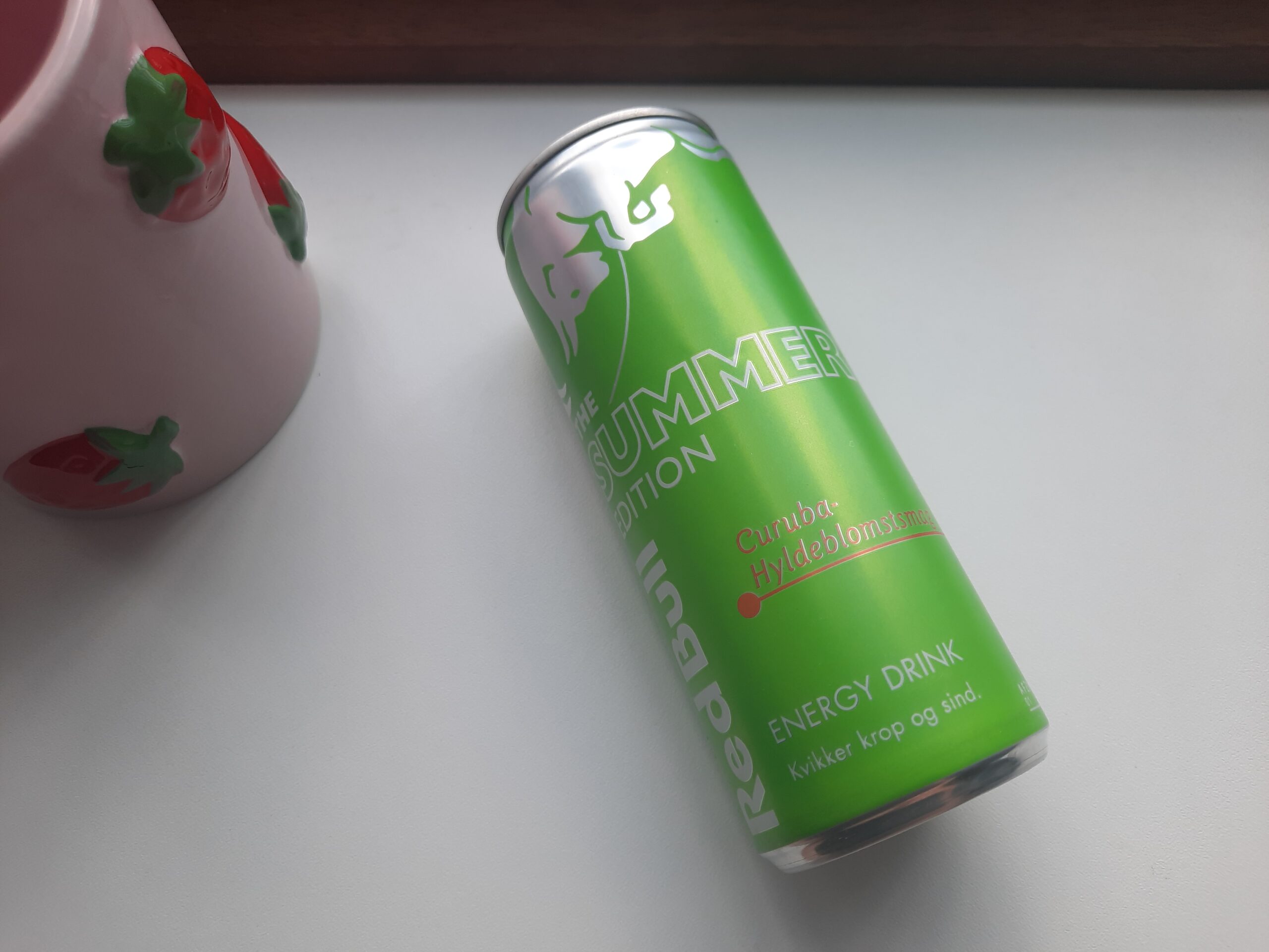 The Summer Edition of Red Bull which is curuba and elderflower flavored. I see ads all the time for Red Bull on YouTube.