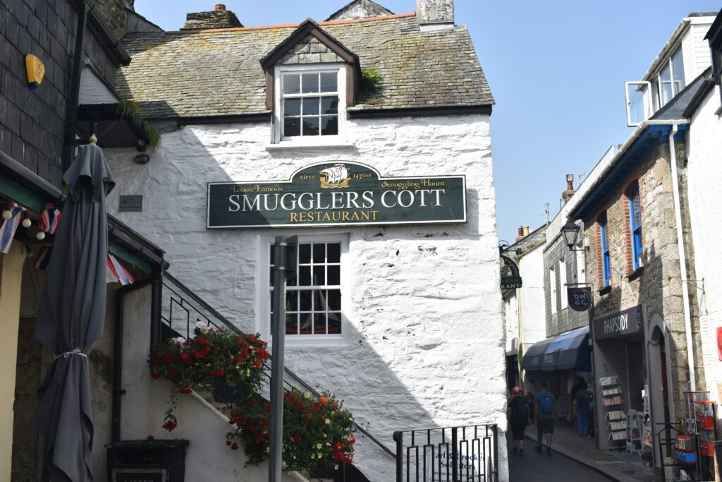 The Smugglers Cott Restaurant in Looe
