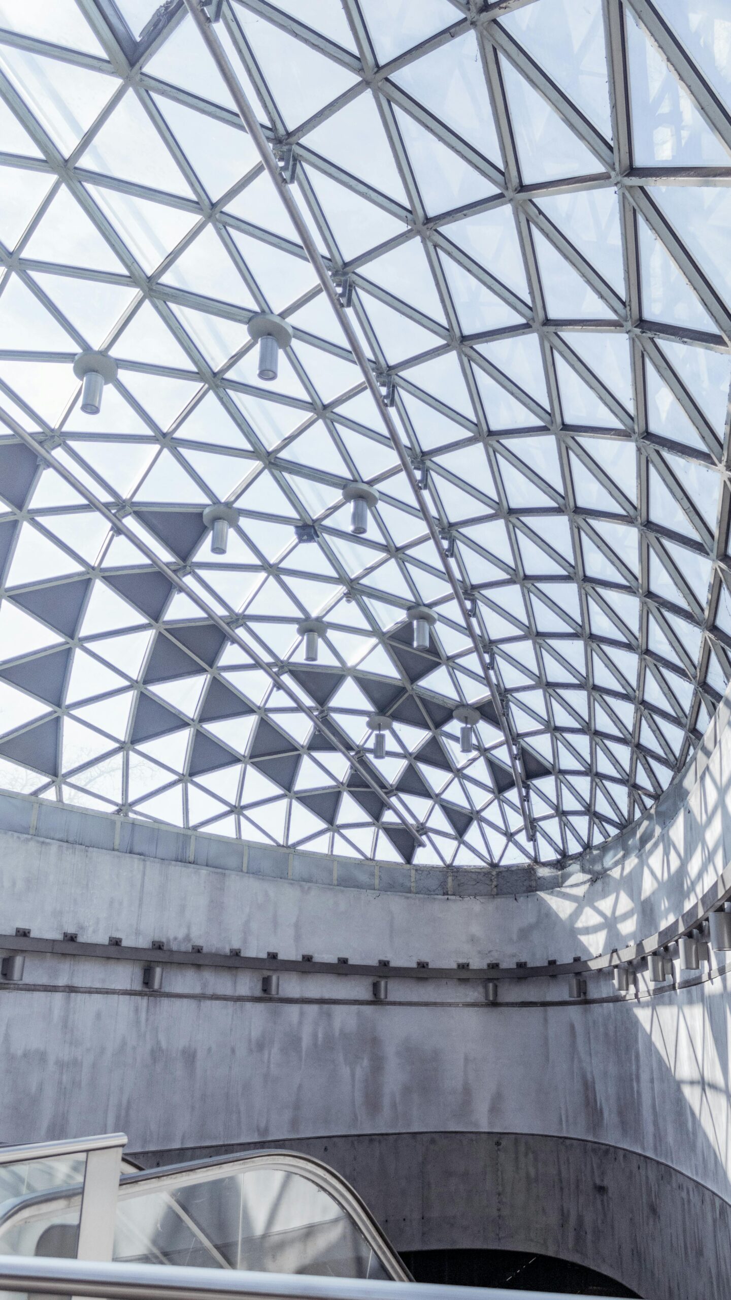 The atrium of the Salvador Dalí Museum in St. Petersburg, Florida