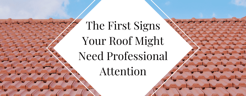 The First Signs Your Roof Might Need Professional Attention header