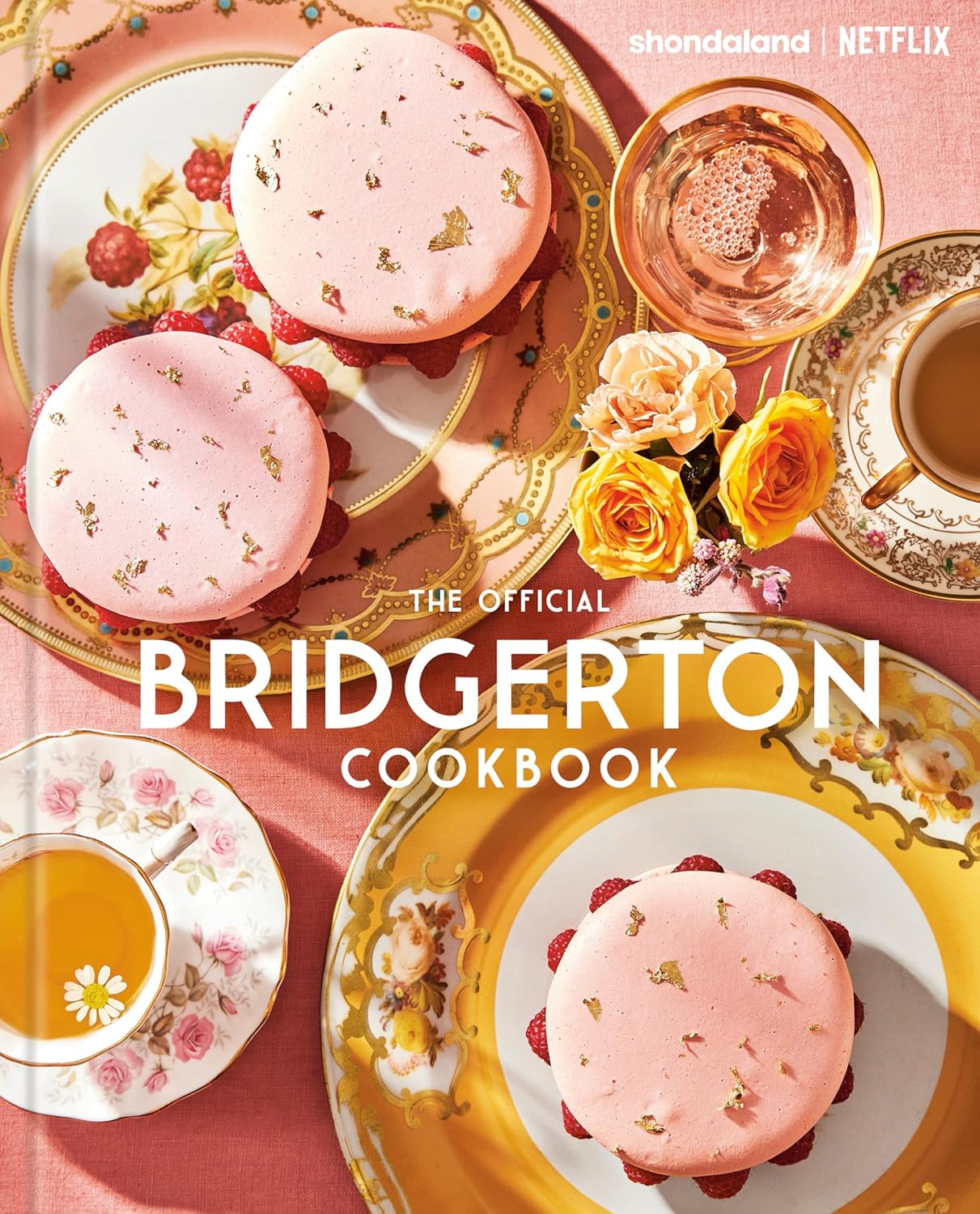 The cover of The Official Bridgerton Cookbook by Regula Ysewijn