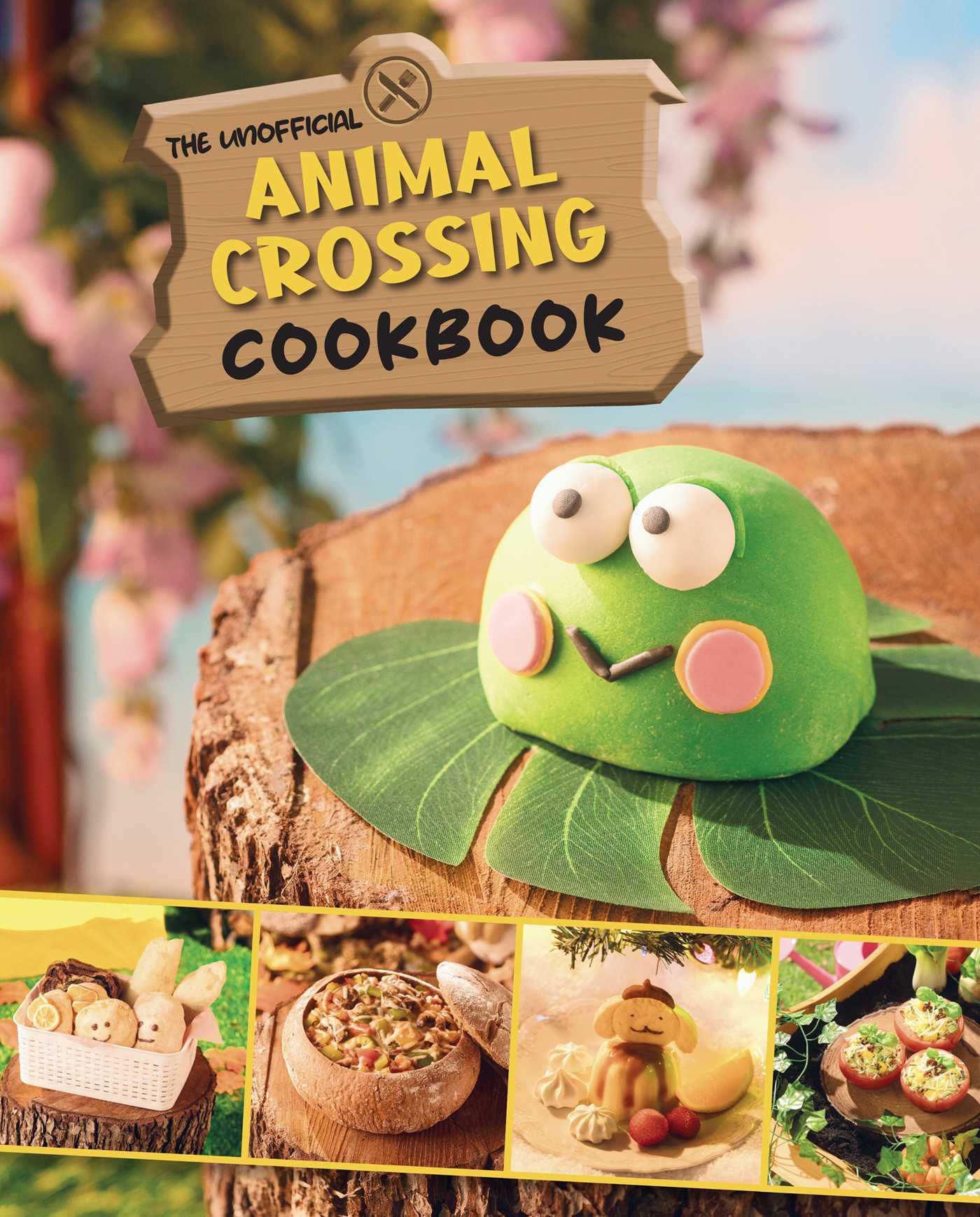 The cover of The Unofficial Animal Crossing Cookbook by Tom Grimm